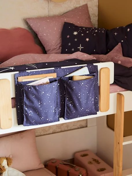 Rangement Multi Poches Spécial Lit En Hauteur Bleu Marine - Vertbaudet 6 Rangement Multi Poches Spécial Lit En Hauteur Bleu Marine - Vertbaudet – Image 4