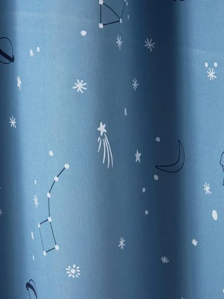 Rideau Occultant Détails Phosphorescents PLANETES Bleu - Vertbaudet 5 Rideau Occultant Détails Phosphorescents PLANETES Bleu - Vertbaudet – Image 3