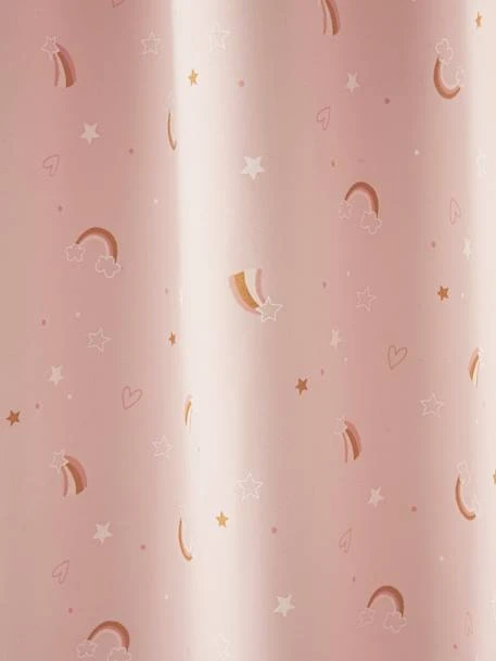 Rideau Occultant Et Phosphorescent Fantaisie Rose - Vertbaudet 7 Rideau Occultant Et Phosphorescent Fantaisie Rose - Vertbaudet – Image 5
