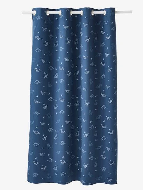 Rideau Occultant Phosphorescent Dino Bleu - Vertbaudet 4 Rideau Occultant Phosphorescent Dino Bleu - Vertbaudet – Image 2