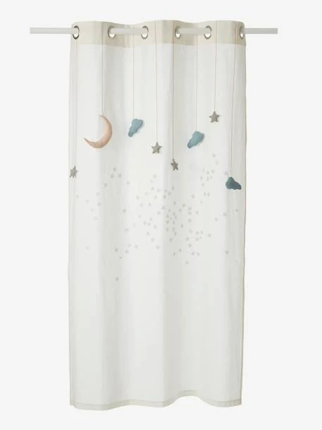 Rideau Tamisant Comme Une étoile Blanc - Vertbaudet 4 Rideau Tamisant Comme Une étoile Blanc - Vertbaudet – Image 2