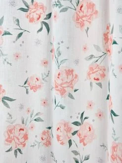 Rideau Voilage EAU DE ROSE écru / Rose - Vertbaudet -Vertbaudet Shop rideau voilage eau de rose 3