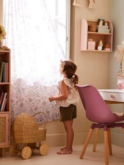 Rideau Voilage VICTORIA écru / Multicolore - Vertbaudet -Vertbaudet Shop rideau voilage victoria 4