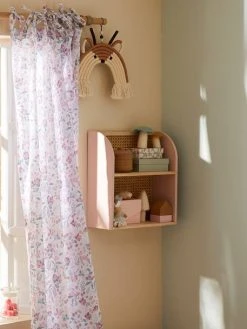 Rideau Voilage VICTORIA écru / Multicolore - Vertbaudet -Vertbaudet Shop rideau voilage victoria 5