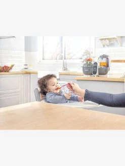 Robot Multifonction BABYMOOV Nutribaby+ Préparateur Culinaire Cuiseur Et Mixeur Industrial Grey - Babymoov -Vertbaudet Shop robot multifonction babymoov nutribaby preparateur culinaire cuiseur et mixeur 3