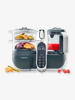 Robot Multifonction BABYMOOV Nutribaby+ Préparateur Culinaire Cuiseur Et Mixeur Industrial Grey - Babymoov -Vertbaudet Shop robot multifonction babymoov nutribaby preparateur culinaire cuiseur et mixeur 4
