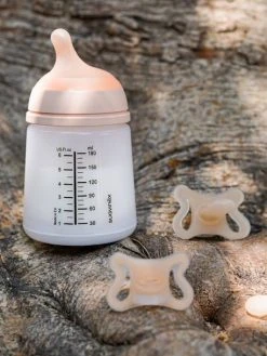 Set Biberon Zero.Zero + Sucette SUAVINEX Rose Nude - Suavinex -Vertbaudet Shop set biberon zero.zero sucette suavinex 5