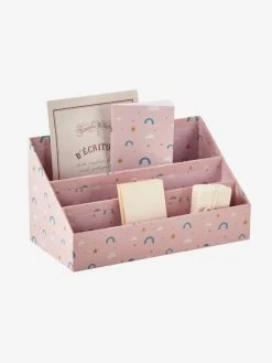 Set Rangement Bureau Arc-en-ciel Rose - Vertbaudet -Vertbaudet Shop set rangement bureau arc en ciel 3
