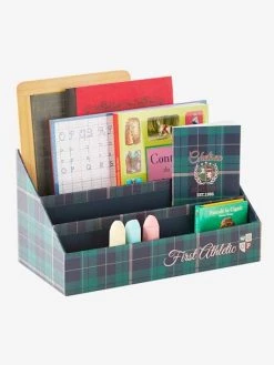 Set Rangement Bureau Ecusson Vert / Bleu - Vertbaudet -Vertbaudet Shop set rangement bureau ecusson 3