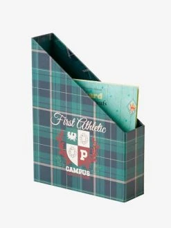 Set Rangement Bureau Ecusson Vert / Bleu - Vertbaudet -Vertbaudet Shop set rangement bureau ecusson 5