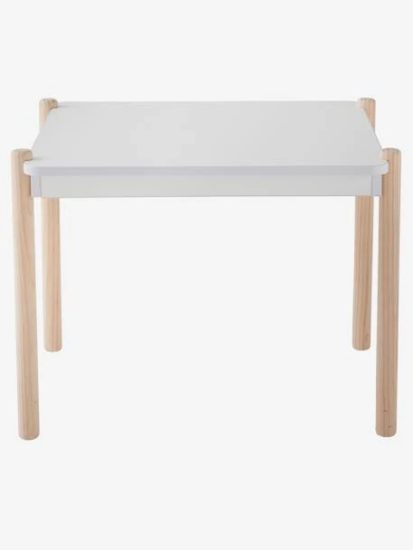 Table De Jeu LIGNE WOODY Blanc - Bois - Vertbaudet 4 Table De Jeu LIGNE WOODY Blanc - Bois - Vertbaudet – Image 2