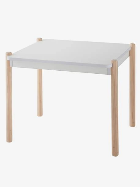 Table De Jeu LIGNE WOODY Blanc - Bois - Vertbaudet 3 Table De Jeu LIGNE WOODY Blanc - Bois - Vertbaudet