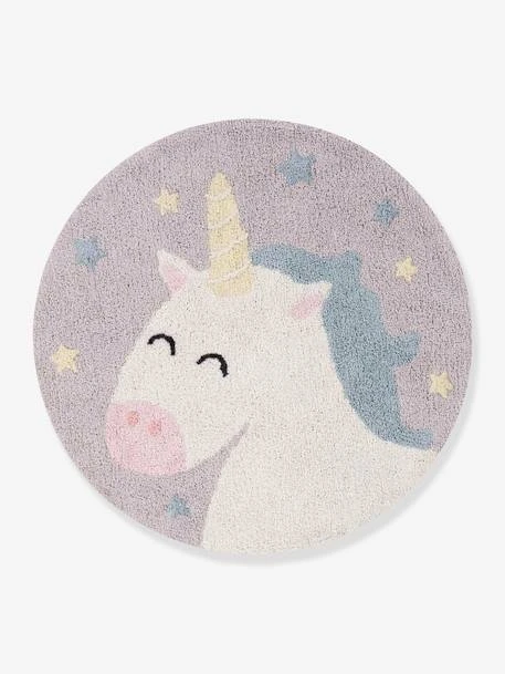 Tapis Coton Lavable Licorne Believe In Yourself LORENA CANALS Gris - Lorena Canals 3 Tapis Coton Lavable Licorne Believe In Yourself LORENA CANALS Gris - Lorena Canals