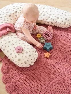 Tapis Crochet Vieux Rose - Vertbaudet -Vertbaudet Shop tapis crochet 2