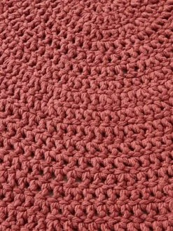 Tapis Crochet Vieux Rose - Vertbaudet -Vertbaudet Shop tapis crochet 4