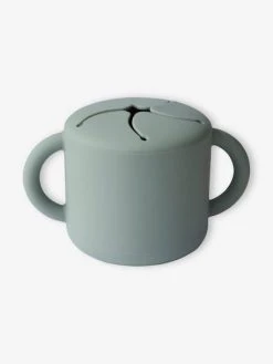 Tasse à Goûter MUSHIE En Silicone Vert - Mushie -Vertbaudet Shop tasse a gouter mushie en silicone 3