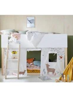 Tente De Lit Forêt Enchantée Blanc - Vertbaudet 8 Tente De Lit Forêt Enchantée Blanc - Vertbaudet -Vertbaudet Shop tente de lit foret enchantee 2