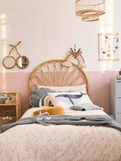 Tête De Lit Rotin Enfant Fleur Naturel - Vertbaudet -Vertbaudet Shop tete de lit rotin enfant fleur 5