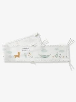 Tour De Lit Respirant WILDLIFE écru / Multicolore - Vertbaudet -Vertbaudet Shop tour de lit respirant wildlife 2