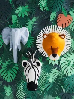 Trophée Mural Lion Orange - Vertbaudet -Vertbaudet Shop trophee mural lion 4